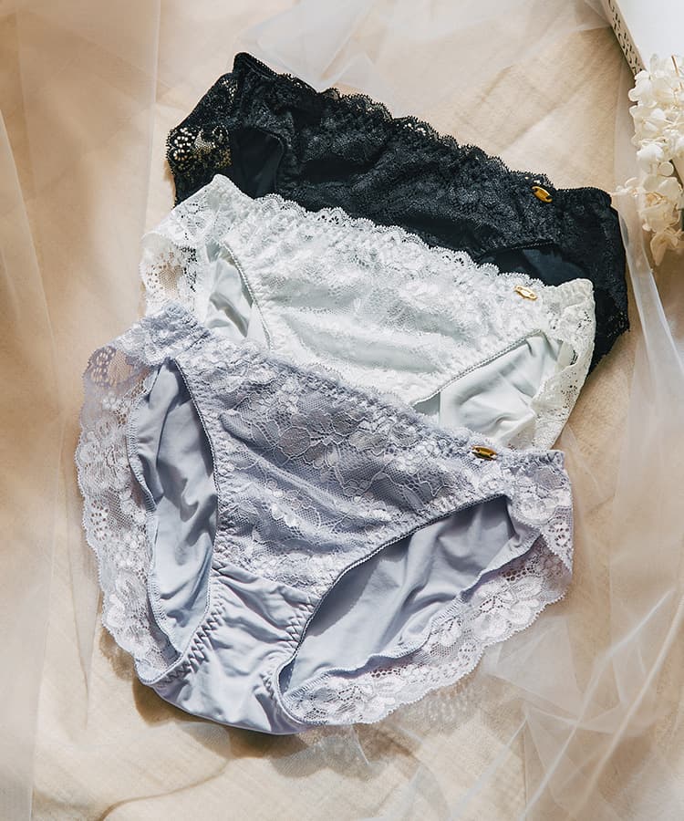 【northerly bra フィットシリーズ 楽盛りフィット】　楽盛りクロス　ノーマルショーツ単品　M/L　【northerly】