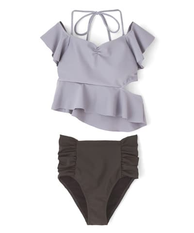 【2026年新作】アシンメトリーペプラムビキニ【Shreanu（シュリーヌ）】