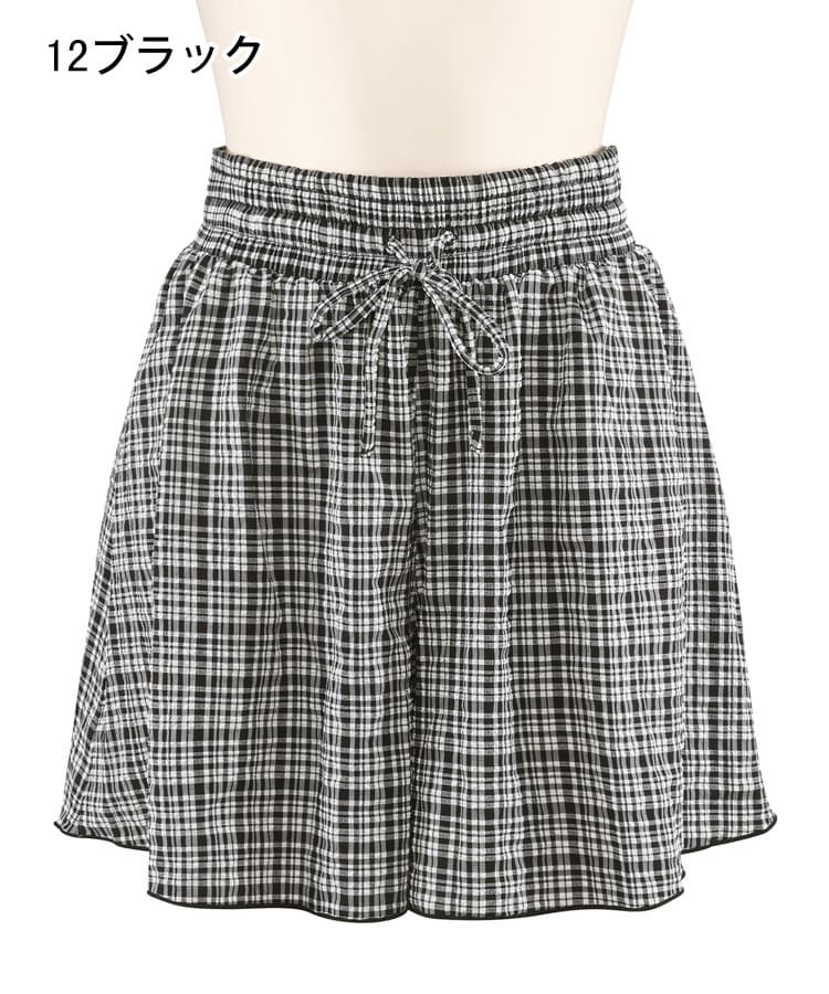 2026年新作】タンキニ水着+フリルTシャツ+サッカーギンガムボトム付き4