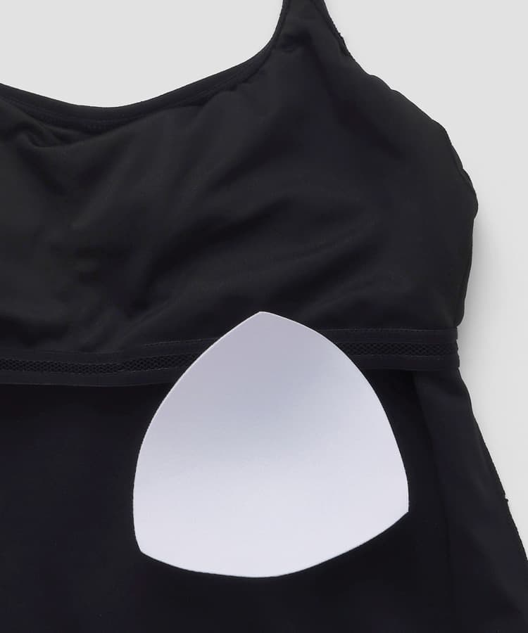 2026年新作】タンキニ水着+フリルTシャツ+サッカーギンガムボトム付き4