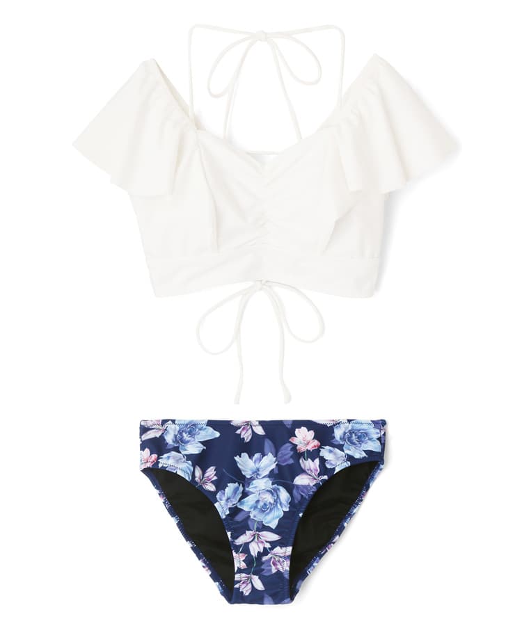 2024年新作】sheer flower 3点セット水着【Totasu eleven】｜三愛水着