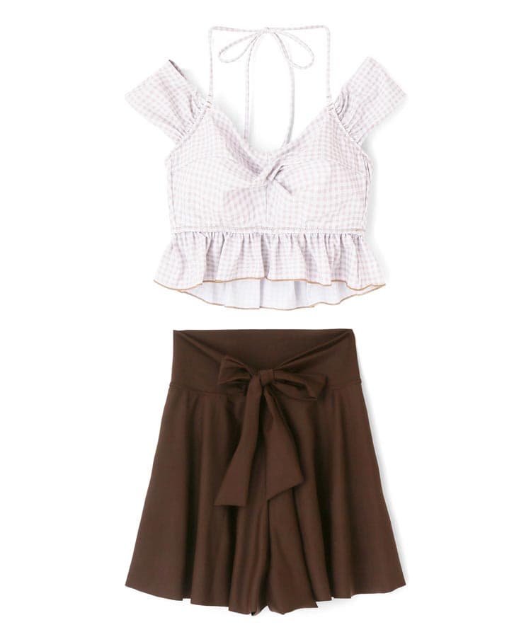 2024年新作】gingham check 3点セット水着【Totasu eleven