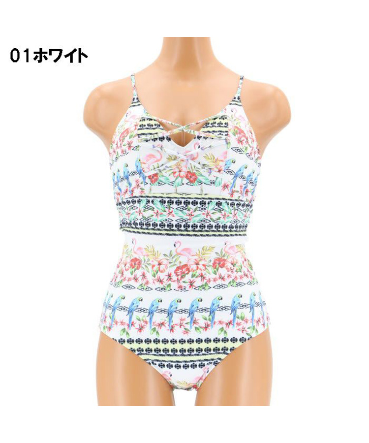 Ai Pink Island Summer ワンピース水着 9号 水着通販なら三愛水着楽園 Ai公式オンラインショップ