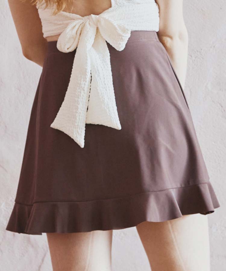 San-ai Resort スカート 水着 【新品タグ付き】 セール】スカート M 【San-ai Resort（サンアイリゾート