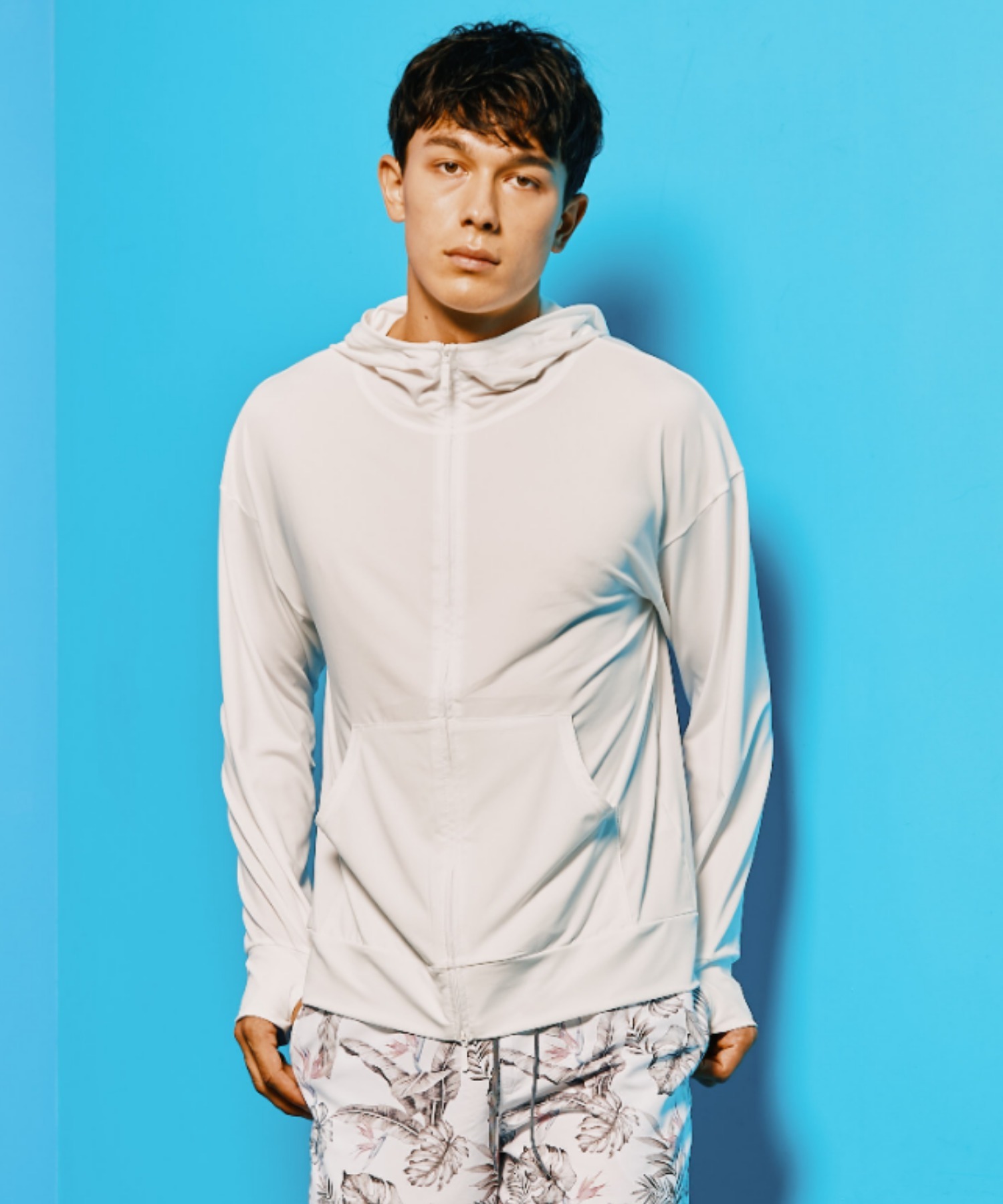 2025年新作】【UPF50＋】 ユニセックス ラッシュパーカー S・M