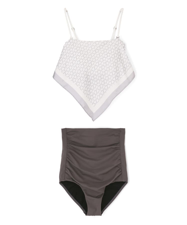 2025年新作】【ナチュラルシェイプスイム ライト】 スカーフ風ノン