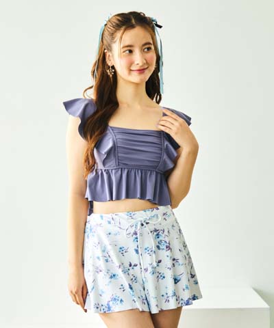オシャレでかわいい【2025年新作】ショルダーフリル3点セット 7S・9M