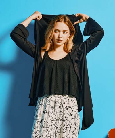 【2026年新作】【UPF50＋】【吸水速乾】フーディ羽織り　M　　【San-ai Resort（サンアイリゾート）】