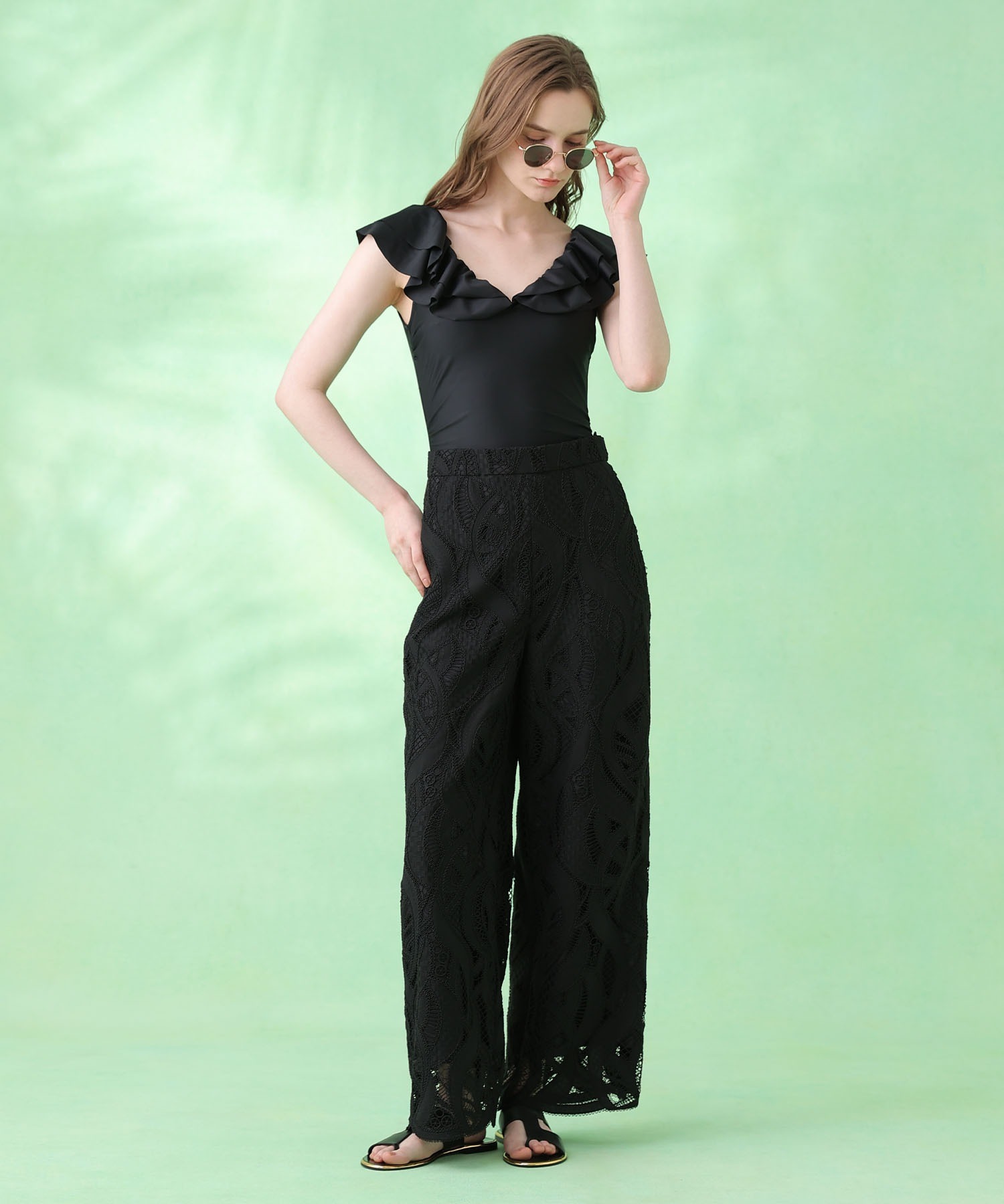 オシャレ水着【ELLESHOPコラボ】WEB限定【ANAYI×Reirコラボ