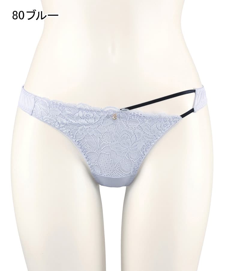 下着・アンダーウェア meltthelady M triangle bra shorts white Gingham Plunge Triangle Bra