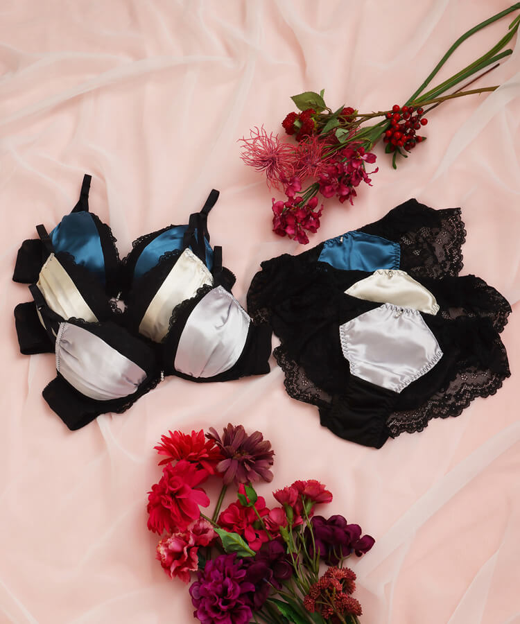 SALE】【northerly】 セクシードレープサテン ブラジャー