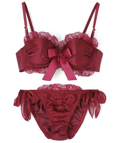 【SALE】セクシーハーフブラジャー＆ショーツセット 【northerly】