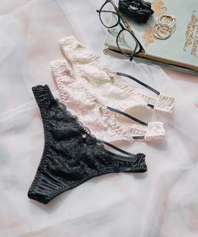 【northerly bra フィットシリーズ 谷間メイク】 Wストラップ Tバックショーツ M  【northerly】