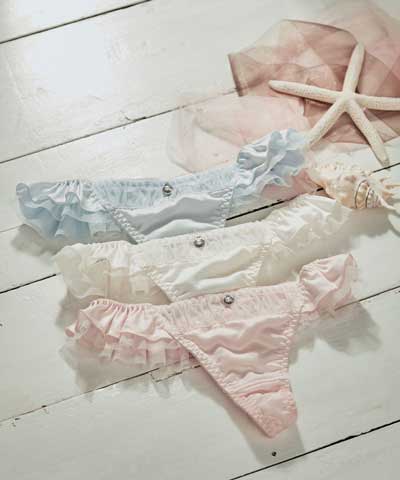 【SALE】ピュアマーメイドペアTバックショーツ  【northerly】