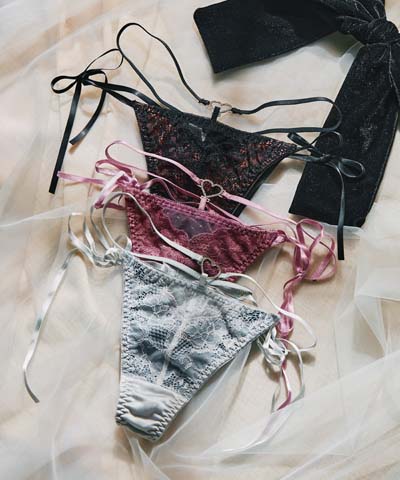 ドッティーティーズペアTバックショーツ  【northerly】