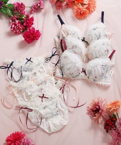 クラシカルガーリーブラ＆ショーツ 【northerly】