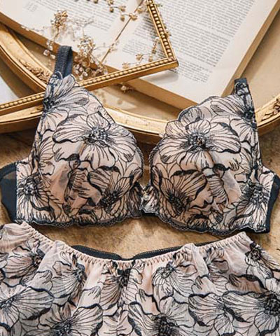 【SALE】エレガントコレクション【2409】単品ブラEFGカップ  【northerly】