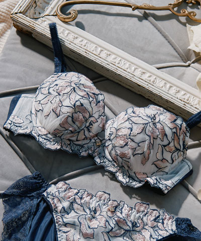 【SALE】エレガントコレクション【2411】単品ブラEFGカップ  【northerly】