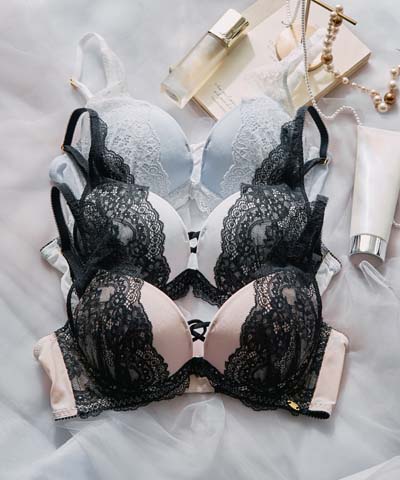 【northerly bra フィットシリーズ 楽盛りフィット】 楽盛りフェミニンクロスコード ブラジャー単品 B～Fカップ【northerly】