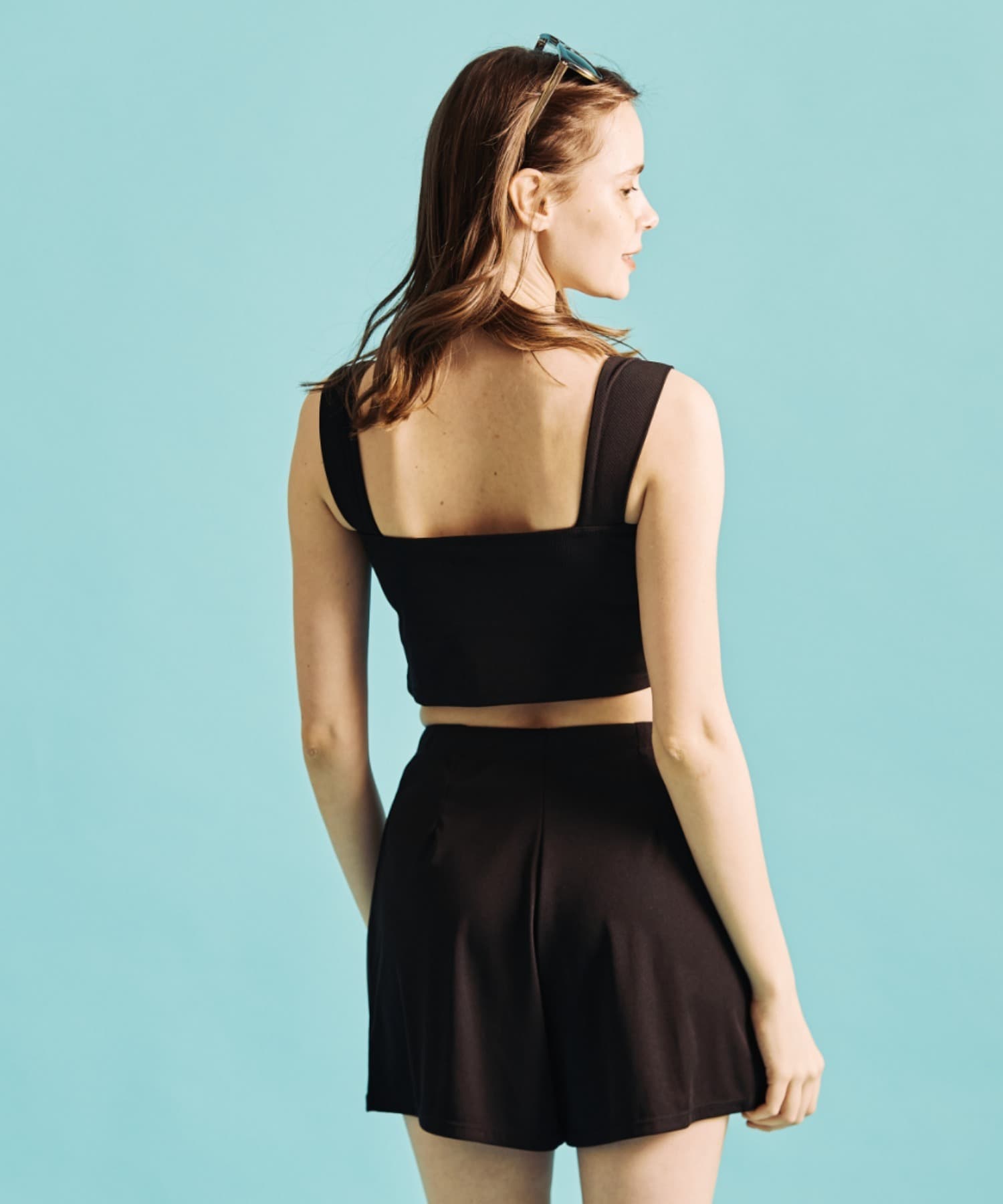 WEB限定のStyling SetのSwimwearとActivewearのコーディネートされた
