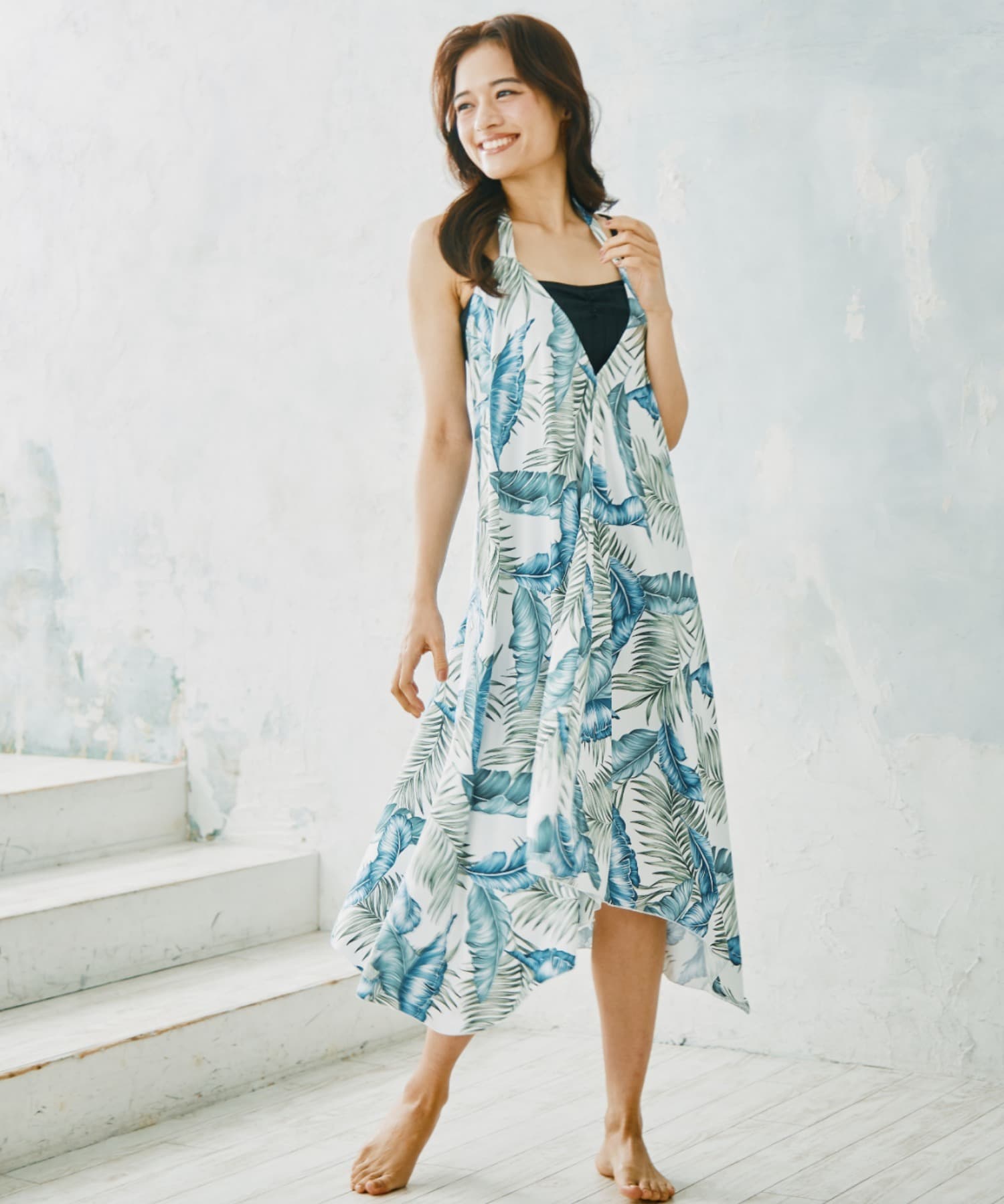WEB限定のStyling SetのSwimwearとActivewearのコーディネートされた
