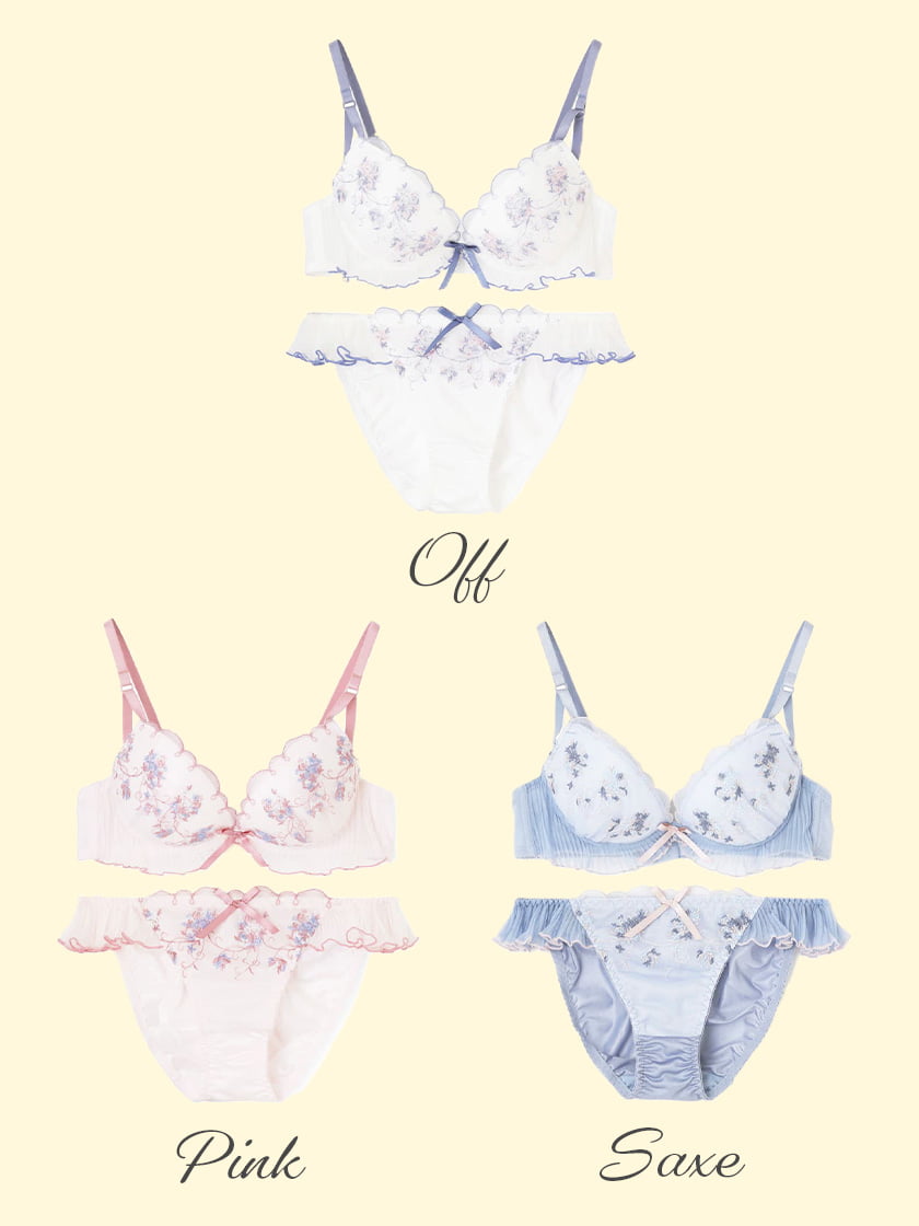 リピ割-100★複数割-400★B75×3♡ブラジャー&ショーツセット✨ 楽天市場】7％OFF【送料無料】 ブラジャー ショーツ 3点セット