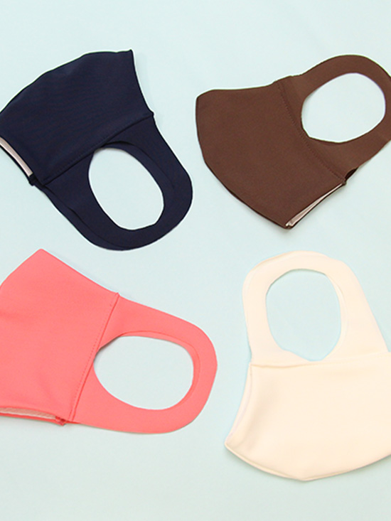 【San-ai Resort】【洗って使える】水着素材 UVカットマスク M 600yen (+tax)