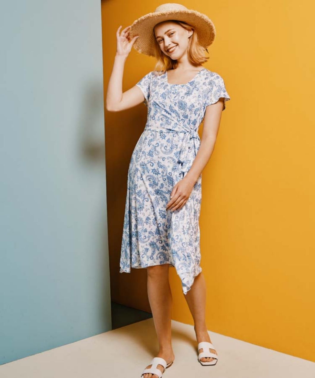 スリーブドレス３点セット　9M・11L【Coral veil（コーラルヴェール）】