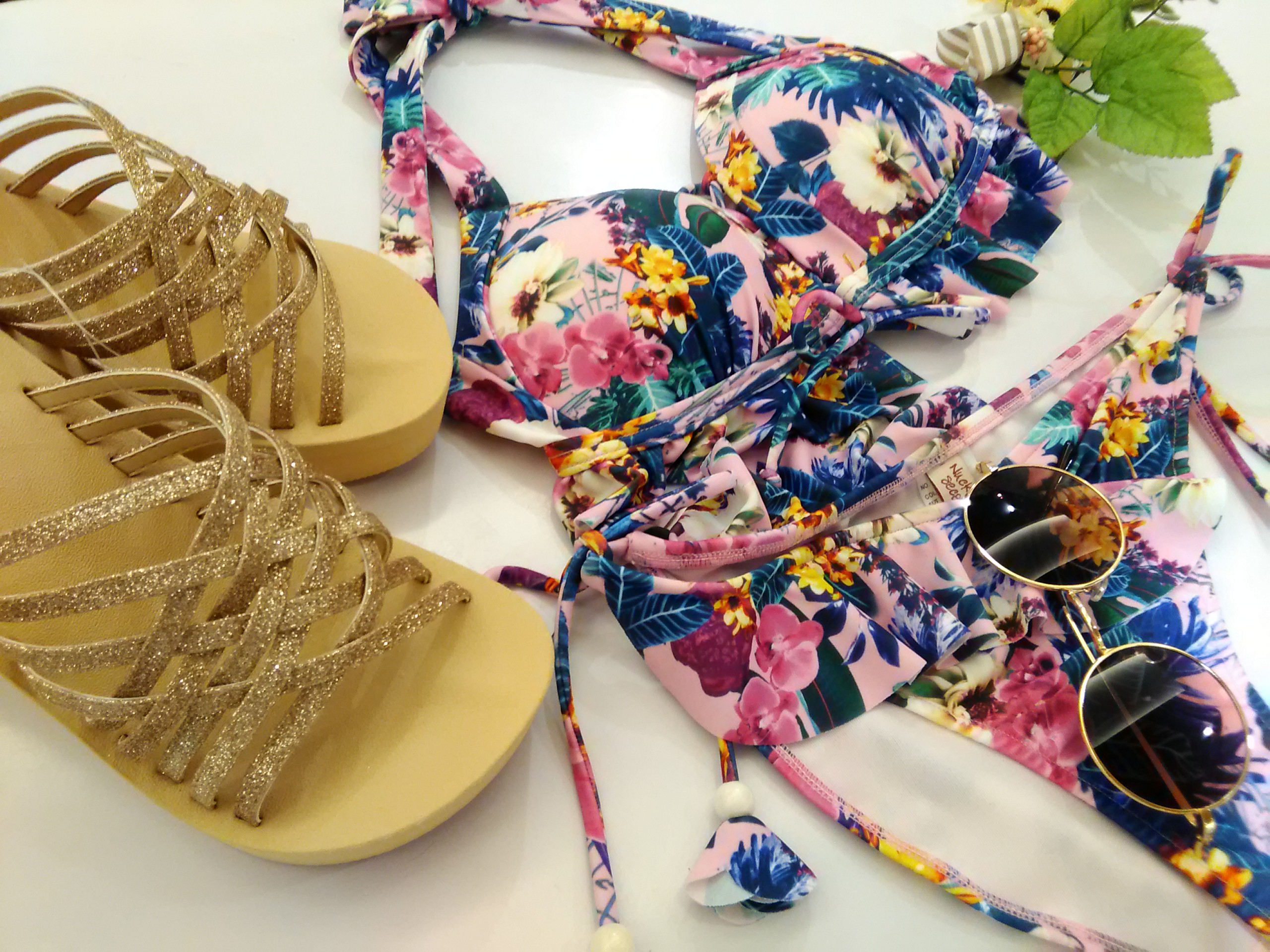 ナックル花柄2P