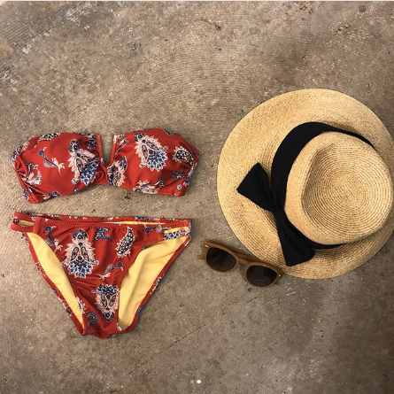 宇都宮parco店 Ungridレトロペイズリービキニ 日本最大級の水着が揃うai アイ スクウェア