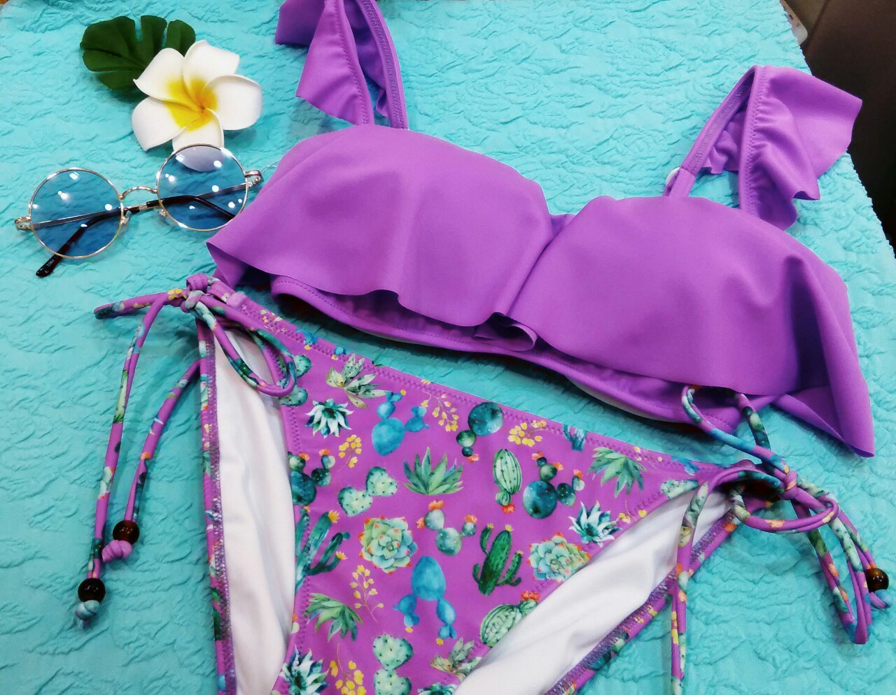 成田空港第2ターミナル店 サボテン柄水着 日本最大級の水着が揃うai アイ スクウェア