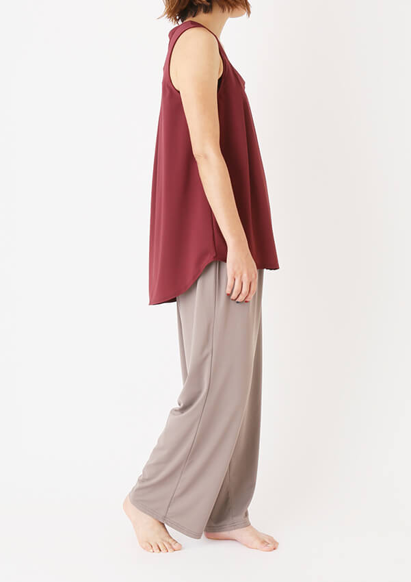 コーディネート｜Reir Active レイールアクティヴ｜RevolutionalMild タンクトップ M、JL Feeling2Way　ルーズロング パンツ M