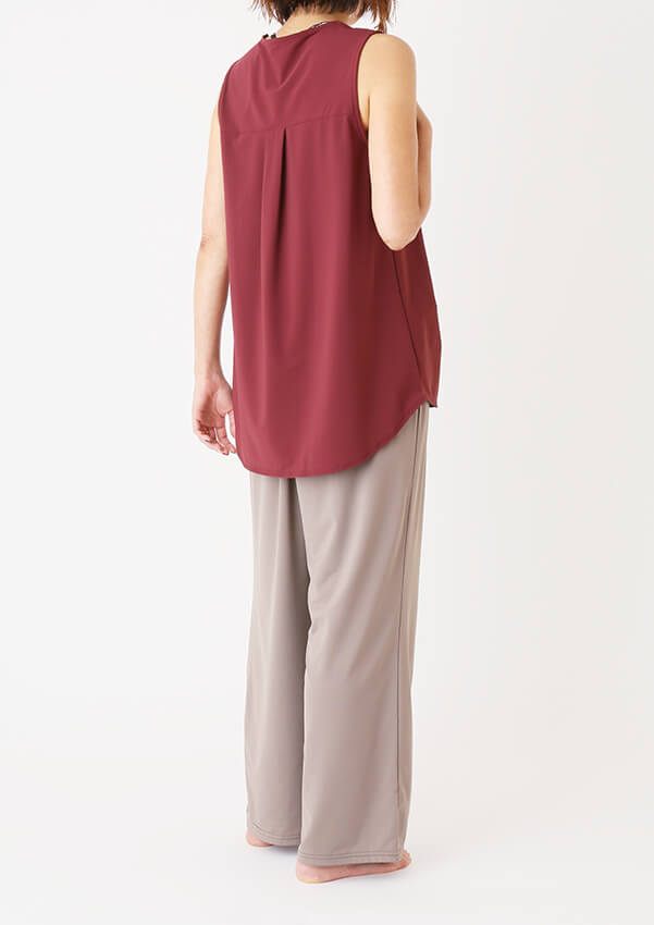 コーディネート｜Reir Active レイールアクティヴ｜RevolutionalMild タンクトップ M、JL Feeling2Way　ルーズロング パンツ M