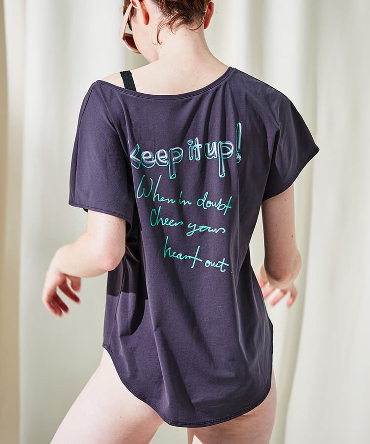 【Reir Active】Solid×Logo Tシャツ M
