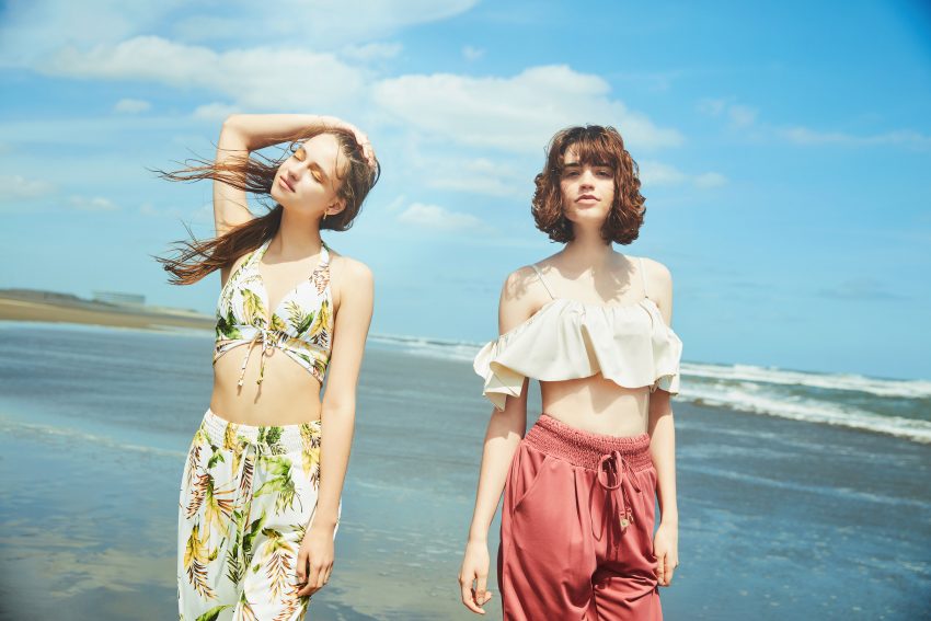 OUR LEGACY デュアルバヌア水着 水着 レディース ビキニ 2点セット 体型カバー ノンワイヤー