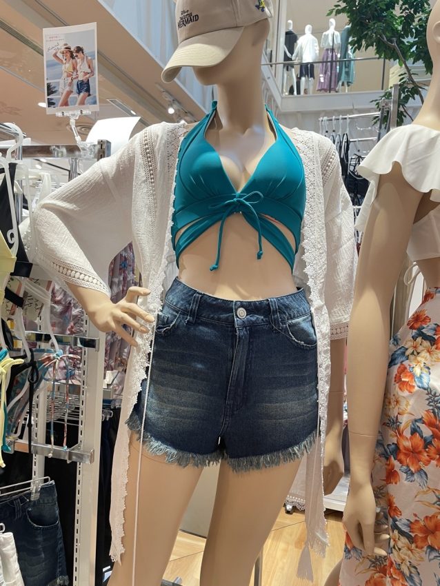 羽織　サンアイリゾート ルミネ北千住店】無地×レース 羽織 - 日本最大級の水着が揃うAi