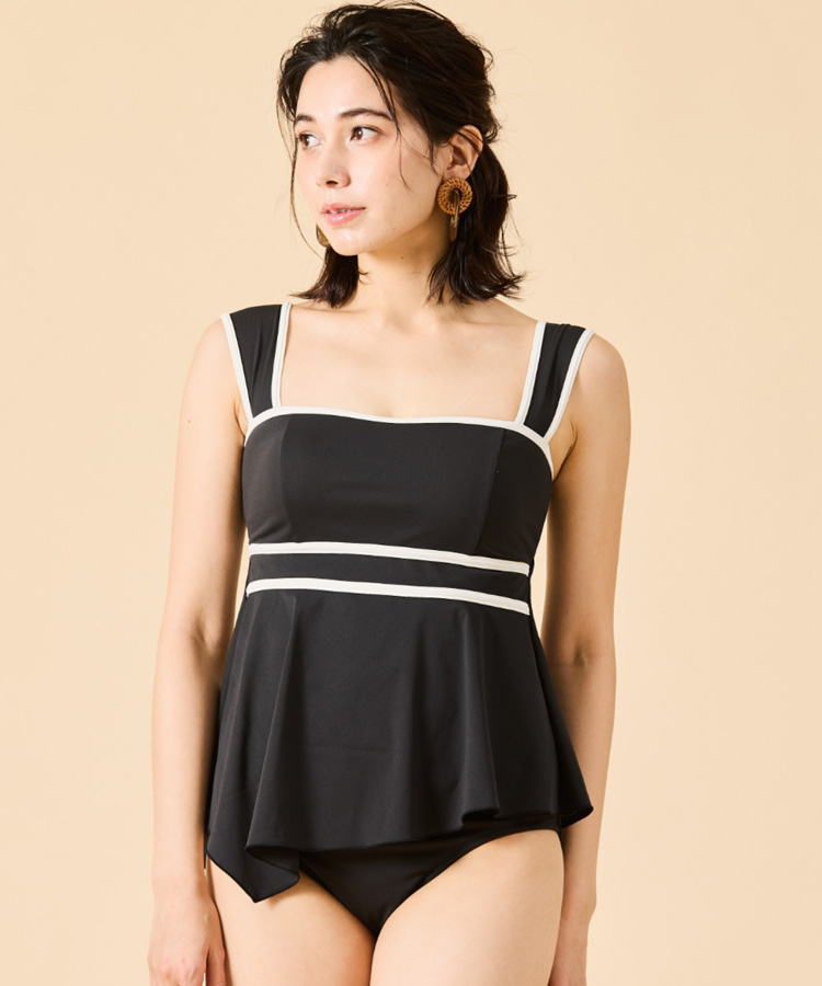 【新品】San-ai Resort northerly 水着　9M ブラック 新作ノンワイヤー水着 9M 【San-ai Resort（サンアイリゾート