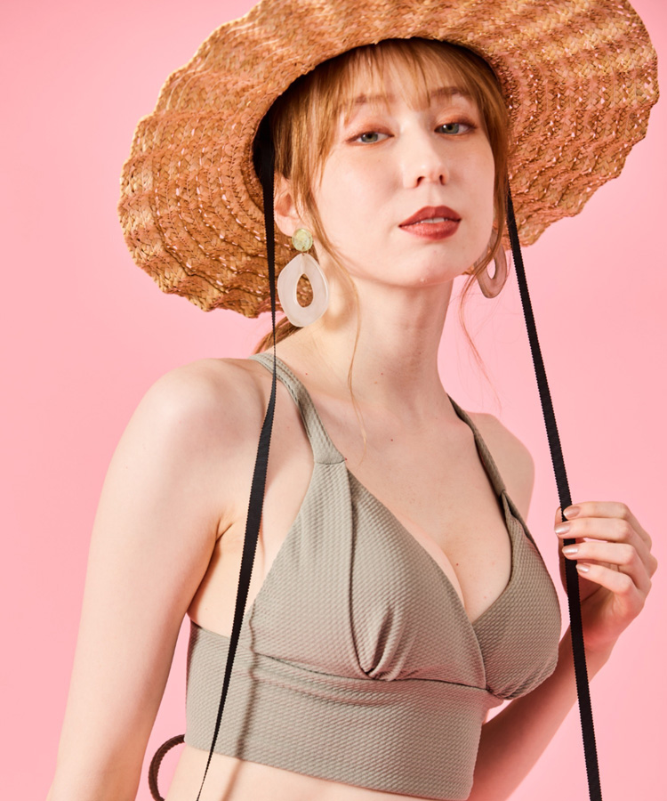 【ココビーチ♢上下セット】CHANEL*ビキニ 水着 CHANEL】ココビーチ スイムウェア ワンピース ココマーク