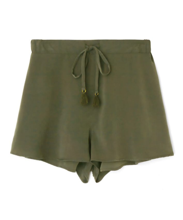 サテンショートパンツ サテンショートパンツ(ショートパンツ)｜ルームウェア・パジャマ通販の