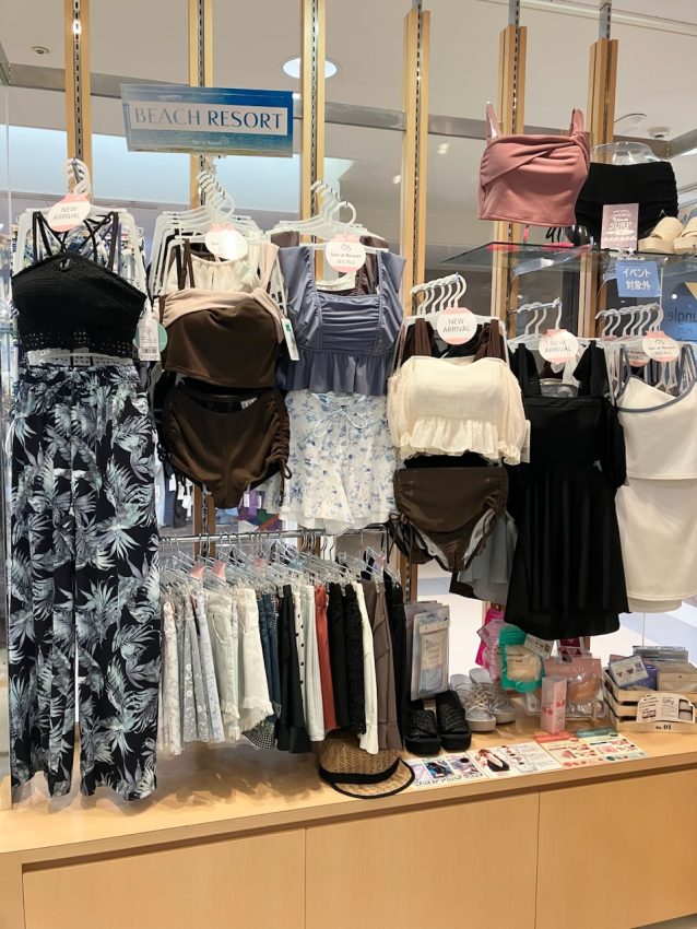 San-ai Resort northerly 八戸ラピア店】リゾートコーナー拡大