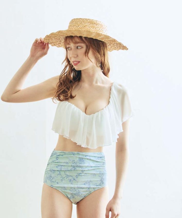 アミュプラザ熊本】ワンショルフリルワイヤービキニ♡ - 日本最大級の