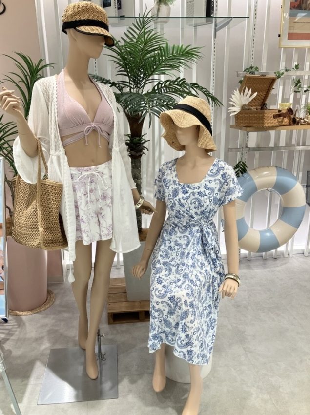 西銀座店】San-ai Resort 日本最大級水着売り場 春カラー水着