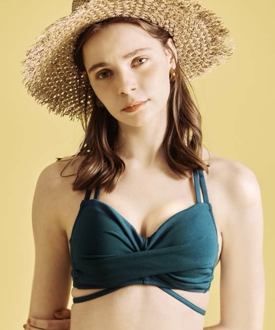 新品【San-ai Resort×PEACHJOHNコラボ】ワイヤービキニ　9M 福岡ソラリアプラザ】限定店舗発売San-ai Resort×PEACH JOHNコラボ水着