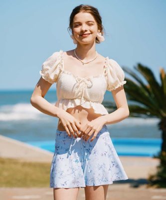 浜松メイワン】パフスリーブが可愛い♡新作水着 - 日本最大級の水着が